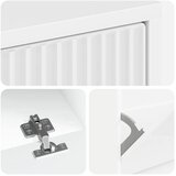  Ormar za cipele HOORN 78 x 24 x 100 cm Konstruirano drvo - Bijela visokog sjaja | shoptok.hr