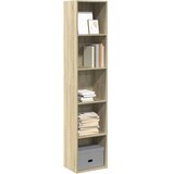 vidaXL Regal za knjige boja hrasta 40x30x189 cm od konstruiranog drva | shoptok.hr