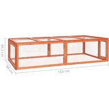  Kavez za zečeve 183 x 90 x 46 5 cm od masivne jelovine | shoptok.hr