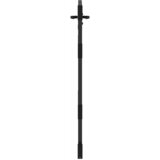  Vrtna vrata 85 x 125 cm Crna Može se zaključati | shoptok.hr