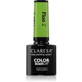 Claresa SoakOff UV/LED Color Fluo gel lak za nohte odtenek 2 5 g Cene