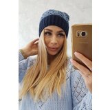 Kesi Cap with fleece Bibiana K264 navy blue + jeans Cijene
