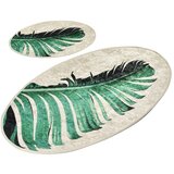 Lessentiel Maison Kupaonski set tepiha GREEN 2 komada, Floret | shoptok.hr