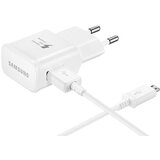 Polnilec za telefone Samsung EP-TA20EWE s kablom MicroUSB, originalni, bel, 2A Cene