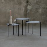 Spinder Design Metalni okrugli pomoćni stolići u setu 3 kom 46.5x46.5 cm Do-Re-Mi – | shoptok.hr