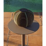 Kave Home LED namizna/prenosljiva zunanja svetilka s solarnim panelom/na USB ø 25 cm Garoina – | Shoptok.si