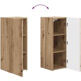 3 pcs Umetni hrast - - Rjava - 53.2 - 98 x 31 x 29,5 cm - 2025-vidaXL-Uvoz_2 | Shoptok.si