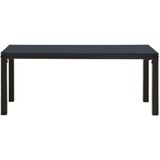 vidaXL Vrtna klupa 110 cm od čelika i WPC-a crna | shoptok.hr