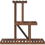  Stalak za cvijeće 81 x 25 x 75,5 cm od masivne jelovine | shoptok.hr