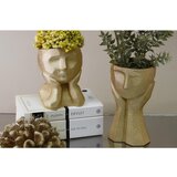 WALLXPERT CY0454 gold decorative pot set (2 pieces) Cene