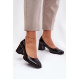 VINCEZA Leather Patent Heels On A Stiletto | Shoptok.si