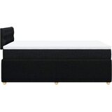  Krevet s oprugama i madracem crni 120 x 200cm od tkanine | shoptok.hr