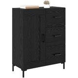  Kreveta Crni hrast 69.5 x 34 x 90 cm Konstruirano drvo | shoptok.hr