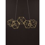 Nova Luce LED viseća svjetiljka aluminijska u zlatnoj boji Nebula – | shoptok.hr