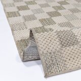 Flair Rugs Zelena pralna preproga iz mešanice bombaža 116x170 cm Muted Checkerboard – | Shoptok.si