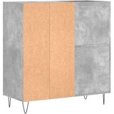 Ormarić za ploče boja betona 84,5x38x89 cm konstruirano drvo | shoptok.hr