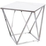 Molarem Home Stolić SILVER B - staklo s efektom mramora | shoptok.hr