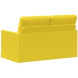  Kauč za dvoje Svijetlo žuta 130 x 81 x 82 cm Tkanina | shoptok.hr