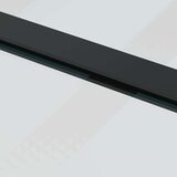 vidaXL Klizna vrata s okovom 102x205 cm ESG staklo i aluminij | shoptok.hr