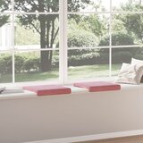  Jastučić za klupu 2 kom. Baršun Ružičasta Dubina 35 cm | shoptok.hr
