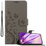  Samsung v cvetlični sivi barvi - zaščitni pokrov v oblikovanju cvetja z magnetnim zapiranjem, stoječimi funkcijami in režami za kartice, (20617534) | Shoptok.si