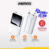 Remax Power bank prenosiva baterija Cynlle Series RPP-680 PD 20W+QC 22.5W 20000mAh beli | ePonuda.com