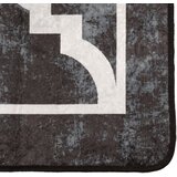  Perivi tepih crno-bijeli 120 x 180 cm | shoptok.hr
