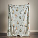 Catherine Lansfield Svijetlo zelena deka s uskršnjim motivom od mikropliša 130x170 cm Spring Gonks – | shoptok.hr