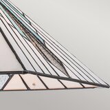 Elstead TF-ALDERLEY-P - Luster na lancu Tiffany ALDERLEY 1xE27/60W/230V | Eponuda.com