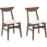  Trpezarijske stolice 2 pcs Svijetlosmeđa 42 x 47.5 x 81 cm | shoptok.hr