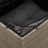  12-dijelni set vrtnih sofa od poliratana s jastucima sivi | shoptok.hr