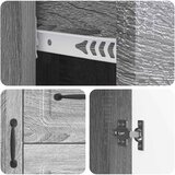  Kreveta Siva sonoma 89 x 34,5 x 57 cm Konstruirano drvo | Eponuda.ba