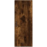  Visoka komoda dimljeni hrast 34 5x34x180cm konstruiranog drva | shoptok.hr