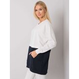 RUE PARIS Sweatshirt-RV-BL-7197.89P-white-navy blue | Shoptok.si