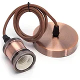 Napajajući kabel 1xE27/60W/230V bakrene boje