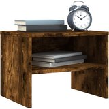  Noćni ormarići 2 kom dimljeni hrast 40 x 30 x 30 cm drveni | shoptok.hr