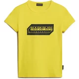 Napapijri Majica 'RAINFOREST' žuta / crna