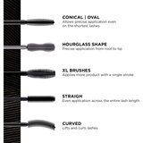 Eveline Cosmetics Veriété Lashes Show voluminozna maskara odtenek Black 10 ml | Shoptok.si