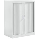eurokraft pro Omara z rolojem, ŠxG 800 x 450 mm, višina 1050 mm, svetlo siva | Shoptok.si