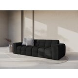 Micadoni Črna sedežna garnitura 255 cm Kendal – | Shoptok.si