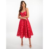 Edoti MARILYN midi dress with flowers DL | ePonuda.com