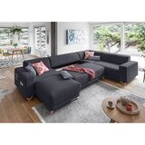 Miuform Antracitno siva sklopiva/s prostorom za odlaganje kutna garnitura (s desnim kutom/u obliku slova "U") Classy Sophie – | shoptok.hr