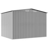  Vrtna kućica za pohranu siva metalna 257 x 205 x 178 cm | shoptok.hr