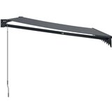  Tenda na uvlačenje antracit 3 x 2 5 m od tkanine i aluminija | shoptok.hr