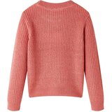  Dječji džemper pleteni srednje ružičasti 140 | shoptok.hr