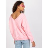 FANCY Sweatshirt-FA-BL-7754.55P-light pink | Shoptok.si