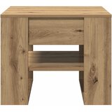  Stol za kavu Artisan hrast 55,5x55x45 cm izrađeno drvo | shoptok.hr