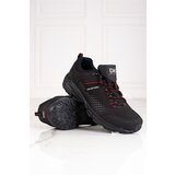 DK Men's trekking shoes on a thick sole black and red | Shoptok.si