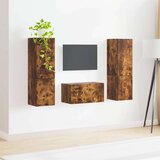 3 Komplet TV omaric 5 pcs Dimljeni oreh Konstruiran les, (5000132665) | Shoptok.si