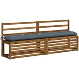 Jastučić za klupu VIANEN 100% poliester Plava 200 x 30 x 12 cm | shoptok.hr